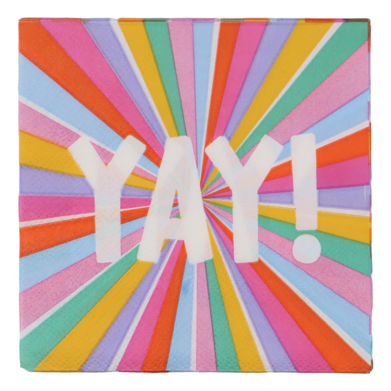 24 Packs: 20 ct. (480 total) Bright Yay Beverage Napkins by Celebrate It™
